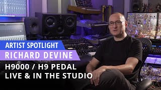 Electronic musician Richard Devine H9000 spotlight [upl. by Ahsinal369]