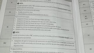 LAVADORA SAMSUNG DIGITAL INVERTER ECOBUBBLE CÓDIGOS DE ERRORES [upl. by Guerra]