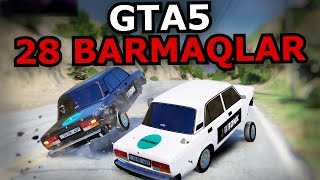 RƏSUL İLƏ DAĞDA CHALLENGE  28 BARMAQ 07 GTA 5 Azərbaycanca [upl. by Pat]