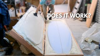 I made my own SURFBOARD MOLD I almost didnt post this [upl. by Apilef]