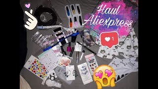 HAUL ALIEXPRESS 18 • [upl. by Okubo]