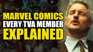 Marvel Comics Every TVA Member Explained  Comics Explained [upl. by Sifan261]