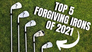 Top 5 Forgiving Irons For Mid to High Handicappers of 2021 [upl. by Irrak]