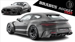 Brabus Rocket GTS Based On Mercedes AMG SL63 S E Performance [upl. by Morrissey239]