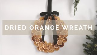 How to Make a Dried Orange Wreath [upl. by Harifaz]