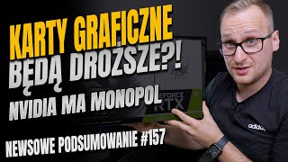 Karty Graficzne będą jeszcze droższe Nvidia zdobywa monopol [upl. by Jepum138]