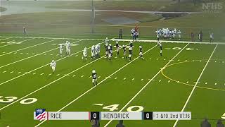 13 year old middle schoolers Incredible 70 yard TOUCHDOWN [upl. by Moureaux173]