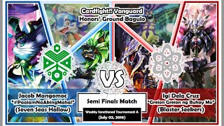 GNChatnoir vs LJDeletor  Semi Finals Match  Cardfight Vanguard Baguio PH [upl. by Map]