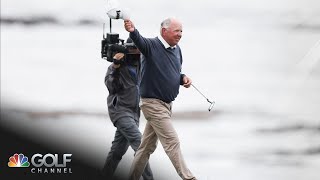 Mark OMeara birdies No 17 at Pebble Beach for the final time  Golf Channel [upl. by Gregoire]