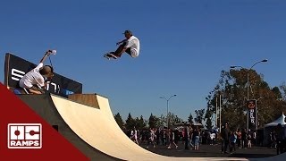 Knotts Berry Farm OC Ramps Skateboard Demo at Scion Night [upl. by Carleen]