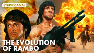 Rambo  Sylvester Stallone in THE RAMBO TRILOGY  The Evolution of Rambo [upl. by Hgielra]