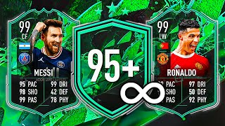 UNLIMITED 95 SHAPESHIFTER PLAYER PICKS 😍 FIFA 22 Ultimate Team [upl. by Adnamal447]