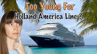 First Time on Holland America Line Pros Cons amp Advice from a Millennial Aged Cruiser [upl. by Ayekal]