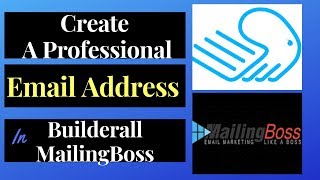 How To Create A Professional Email Address In Builderall MailingBoss To Avoid Spam✅ [upl. by Illehs468]