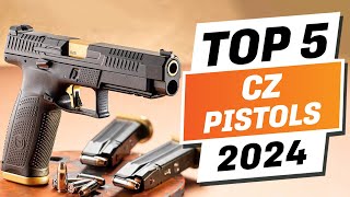 Top 5 BEST CZ Pistols You can Buy Right Now 2024 [upl. by Haidebez]