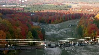 Stunning views at Skybridge Michigan [upl. by Nadoj799]