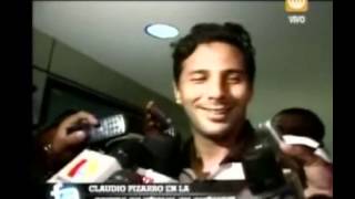 CLAUDIO PIZARRO CUENTA SU CHISTE [upl. by Alake]