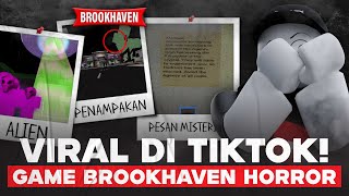 VIRAL BROOKHAVEN KATANYA GAME HORROR ALIEN INNVASION  PENAMPAKAN WAJAH Roblox Brookhaven [upl. by Gerrit923]