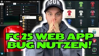 WEBAPP BUG NUTZEN⚠️ DER PERFEKTE START IN DIE FC 25 WEB APP🤝 COINS MACHEN IN FC 25💰 [upl. by Krishna464]