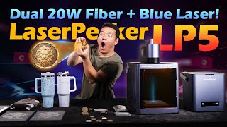 LaserPecker LP5 Review the GameChanger Dual 20W Laser Engraver [upl. by Kinny]