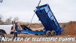 The Telescoping Dump Trailer from PJ Trailers [upl. by Drake]