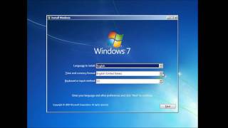 Formatting and Clean Install of Windows 7 [upl. by Randie245]