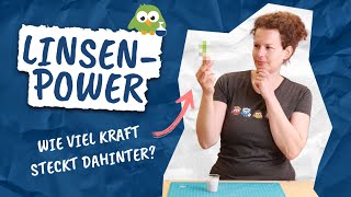 Linsenpower  Forscherwerkstatt — Experimente für Kinder [upl. by Gytle]