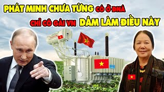 Cô Gái Việt Gây Chấn Động TG Khi Có Phát Minh Chưa Từng Có Ở ĐNÁ Khiến Tiến Sĩ Cũng Phải Bái Phục [upl. by Aicia309]