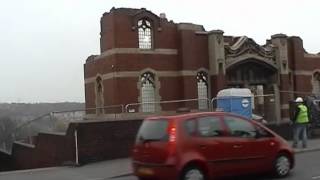 Linbro Demolition  Demolition of the United Reformed Church Kimberworth Rotherham Part 5 [upl. by Gnik576]