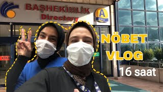 NÖBET VLOG 🏥  hastanede 16 saat pediatri servisi intörngünlükleri hemşirelik nurse study [upl. by Olaf552]