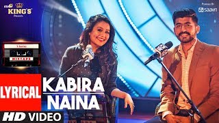 Kabira Naina Lyrical Video Songs l TSeries Mixtape  Neha Kakkar  Mohd Irfan l TSeries [upl. by Davidson]