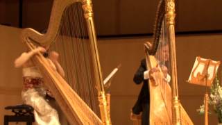 JS Bach Toccata and Fugue in D minor BWV 565 Harp Duet [upl. by Andy]