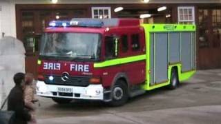 Fire Rescue Unit LFB Euston fire station [upl. by Magee]