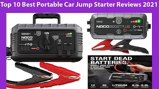 Top 10 Best Portable Car Jump Starter Reviews 2021 [upl. by Leile]