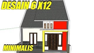 Desain denah rumah minimalis ukuran 6X12m 3 KAMAR TIDUR 1 LANTAI terbaru 2022 bentuk minimalis [upl. by Luapsemaj255]