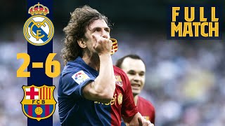 FULL MATCH Real Madrid 2  6 Barça 2009 THE LEGENDARY 26 IN ELCLÁSICO [upl. by Dryfoos]