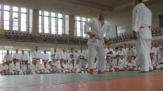 GOSHIN JUTSU KODOKAN 2014 6 USHIRO JIME KAKAE DORI [upl. by Leviralc]