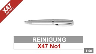 X47 No1 Stift  Reinigung des No1 erklärt [upl. by Henig]