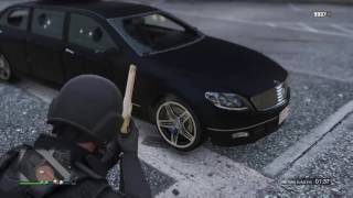 Gta 5 online HVY Insurgent vs turreted limo test [upl. by Sephira]