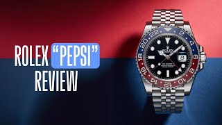 Rolex quotPepsiquot GMTMaster II  Watch Review [upl. by Eigna]