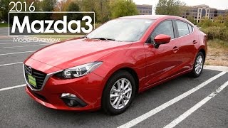 2016 Mazda3  Review  Test Drive [upl. by Aicatsue]