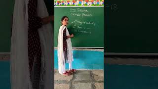 Easy Trick for Calendar Problems shortsviral calendareasyshortcutcompetitiveexamsrrbdsctet [upl. by Gracye]