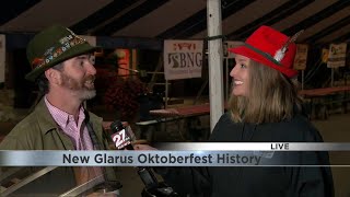 New Glarus Oktoberfest continues through the weekend [upl. by Maurili646]