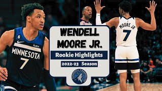 Wendell Moore Jr  Rookie Highlight Reel  202223 Season [upl. by Spratt]