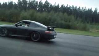 Porsche 996 Turbo vs Porsche 996 Carrera 4 [upl. by Woehick464]