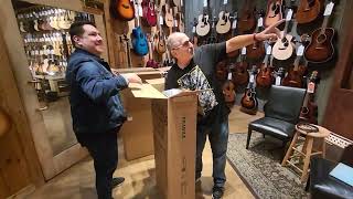 Unboxing Martin D28 Eric Clapton Crossroads 2023 limited edition 1 of 60 [upl. by Naitsihc]