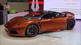 ARRINERA HUSSARYA at THE POZNAŃ MOTOR SHOW 2017 POLISH FIRST SUPERCAReXhaustTUBE [upl. by Chadabe]