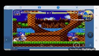 Mugen Battle 65 Sonic DorkIy VS Sonic Classic [upl. by Fayre]