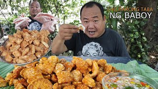 Chicharon TABA ng BABOY quotPrito sa Sariling MANTIKAquot  BACKYARD COOKNG [upl. by Gaspar182]