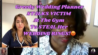 Greedy Wedding Planner STALKS VICTIM At The Gym To Steal Her WEDDING RINGS😡 [upl. by Nalek]